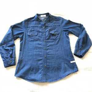 BAYO quarter-sleeve top